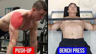 Push-Ups or Bench Press? 🤔