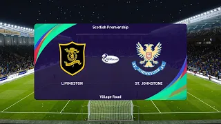 PES 2021 | Livingston vs St. Johnstone - Scotland Premiership | 26/09/2020 | 1080p 60FPS