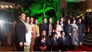 Salman Mania At Arpita-Ayush Wedding Reception