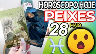 TE ESPIA SEM PARAR 🔎👀 EU TE DIGO QUEM É 🔮 Peixes ♓ 28 Maio 2024 | Horoscopo do dia de hoje ♓ Tarot