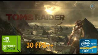 Tomb Raider Gameplay Low End PC | NVidia GT 740M 2GB | Medium Setting*