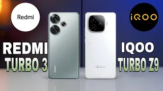 ( POCO F6) REDMI TURBO 3 VS IQOO TURBO Z9 #bestphone