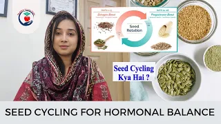 Seed Cycling for Hormonal Balance | Dietitian Isra Ahmed