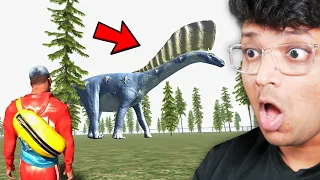 Finding EPIC HIDDEN DINOSAURS IN INDIAN GTA V Mobile Game!