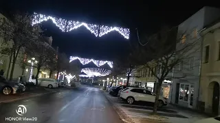 Skozi decembrski Slovenj Gradec.