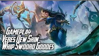 Mod skin veres whip sword goddes full gameplay aov