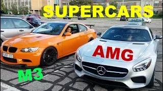 Mercedes AMG GT S CRASHES Car Meet!!!