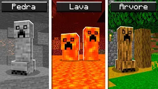 procurei meus inscritos disfarçados de Creepers CAMUFLADOS no Minecraft...