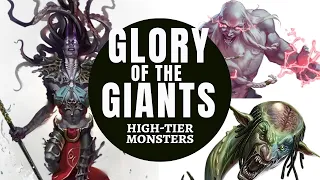 D&D MONSTER RANKINGS - GIANTS & BIG MONSTERS (pt. 2)