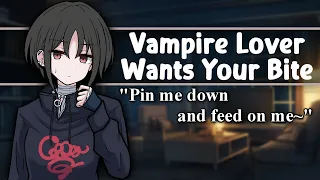 [ASMR] Vampire Lover Wants Your Bite [F4A] [Submissive] [Spicy] [Friends To Lovers] [Secret]