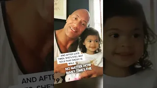 The Rock’s daughter doesn’t believe that he’s in Moana 😂