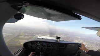 POV Learning to fly circuits in the Cessna 172 HD (with ATC/Comms)