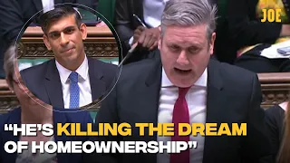 Keir Starmer tears into Tories' abysmal record on housing at PMQs