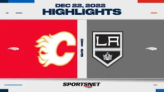 NHL Highlights | Flames vs. Kings - December 22, 2022