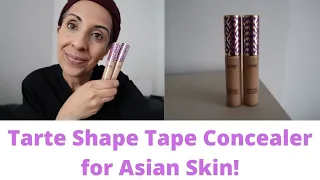 Tarte Shape Tape Concealer 35N Medium Review for Asian Skin!