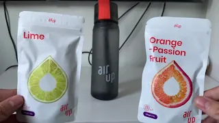 Making Water Taste Through Smell! Air Up! (Orange & Passion Fruit + Lime)