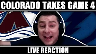 Steve Dangle Reacts To Colorado's Overtime Win in Game 4
