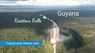 Kaieteur Waterfall in Guyana (South America) - One of the most beautiful waterfalls around the world