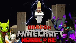 I Survive in Minecraft DRAGON vs VIKINGS | SUPER OP WEPONS MAKING....