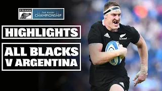 HIGHLIGHTS: All Blacks v Argentina - 2019