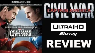 CAPTAIN AMERICA: CIVIL WAR 4K Blu-ray Review