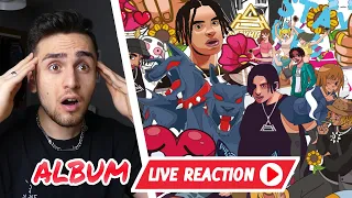 Data Luv -"Data Life" ALBUM feat. Ufo361 REACTION (Anime Girl, No Sleep, Fuck, My World,..) REACTION