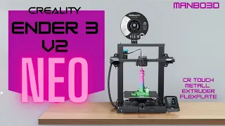 Creality Ender 3 V2 Neo - ein würdiger Nachfolger? CR Touch ABL