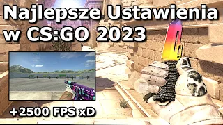 NAJLEPSZE USTAWIENIA w CS:GO 2023 (Rozdzielczość, FPS, Komendy, Celownik)