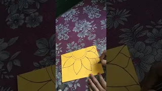 easy way to make sunflower 🌻 mask #paper  mask#papercrafting #shorts