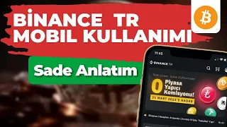 TRBinance Mobil Kullanım -  Binance TR Mobil Nasıl Kullanılır