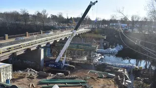 Morgan-Sullivan Bridge Replacement Project: Time-lapse of Demolition