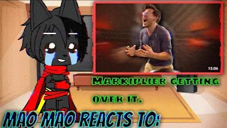 Mao Mao reacts to: Markiplier getting over it - Gacha Club reacts. 😭🔨 @markiplier