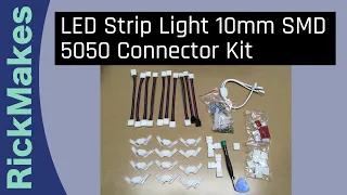 LED Strip Light 10mm SMD 5050 Connector Kit