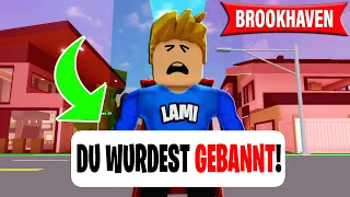 Brookhaven, ABER ich wurde GEBANNT von JEDEM HAUS! (Roblox Brookhaven 🏡RP | Story Deutsch)