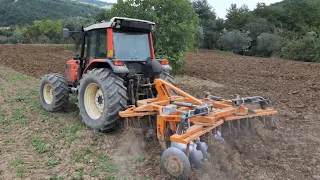 RIPASSO TERRENO PER SEMINA LOIETTO | SAME ANTARES II 110 + Preparatore MA/AG COMBIDISC 780C