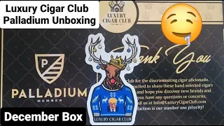 Luxury Cigar Club - December Palladium Box Unboxing