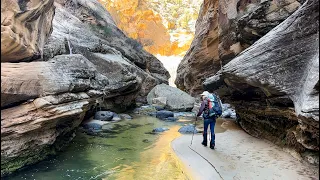 MOST STUNNING PLACE IN UTAH? or hike at least ;) | Backpacking Death Hollow | Escalante Utah