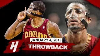MASKED Kyrie Irving UNREAL Clutch Highlights vs Bobcats 2013.01.04 - 33 Pts, 6 Ast, GAME-WINNER!