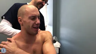 UFC Fighter Chiropractic Adjustment, MFR & Graston with 24/7 R&R | Dr. Rick Rosa with James Vick