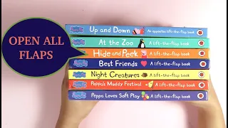 Peppa Pig : Hide & Peek  | A  Lift-the-Flap Book | English Board Books for Kids