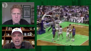 Danny Ainge & Jerry Sichting Talk Bird's Steal to End Game 5 of the 1987 ECF | Classic Celtics