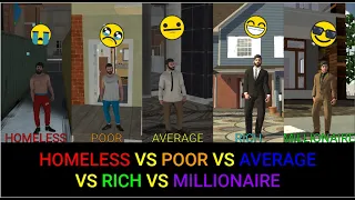 Homeless VS Poor VS Average VS Rich VS Millionaire | Car Parking Multiplayer