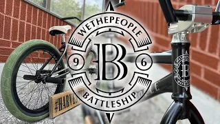 WETHEPEOPLE BATTLESHIP FRAME BUILD @ @harvesterbmx