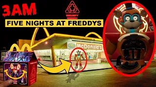 DO NOT ORDER THE FIVE NIGHTS AT FREDDYS SECURITY BREACH HAPPY MEAL at 3AM| GLAMROCK FREDDY!