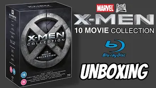 X-Men 10 Movie Collection (2021) | Blu-ray Box Set Unboxing