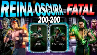 FINAL FATAL De La REINA LOCA Mortal Kombat Mobile / Jhonny Mortal K