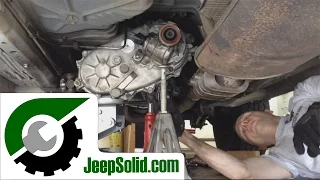 Jeep Cherokee 249 transfer case swap: How to remove transfer case