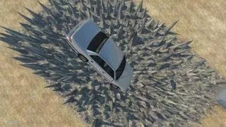 BeamNG Drive Crash Testing Stairway to hell & Pit of Death #7 - Insanegaz