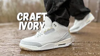 People Were Not Expecting This..Jordan 3 Craft Ivory Review & On Foot