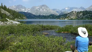 Backpack Trip to Cook Lakes, Wind River Range Wyoming.